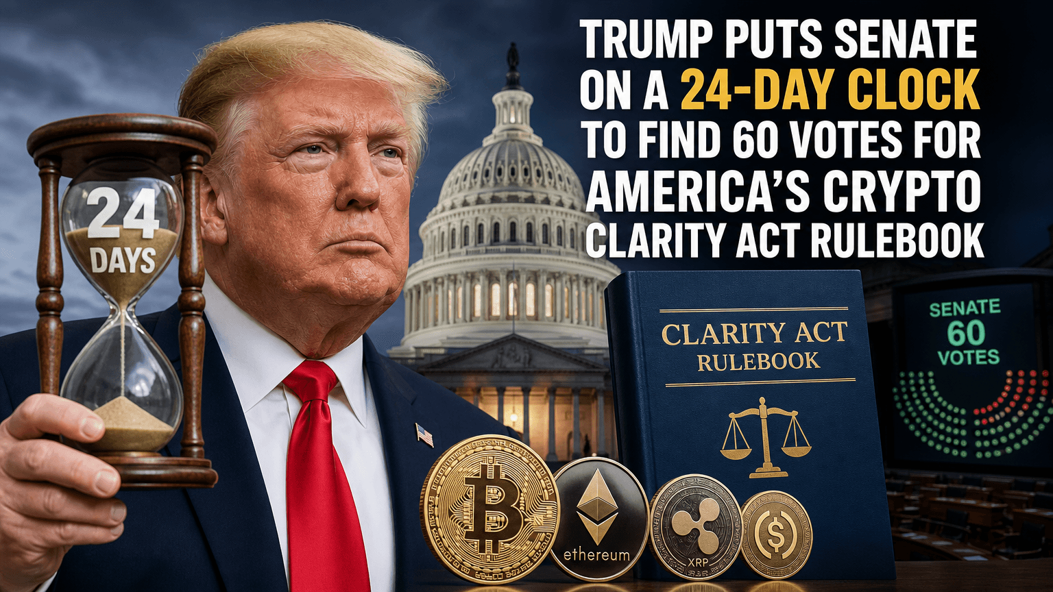 trump-puts-senate-on-a-24-day-clock-to-find-60-votes-for-americas-crypto-clarity-act-rulebook