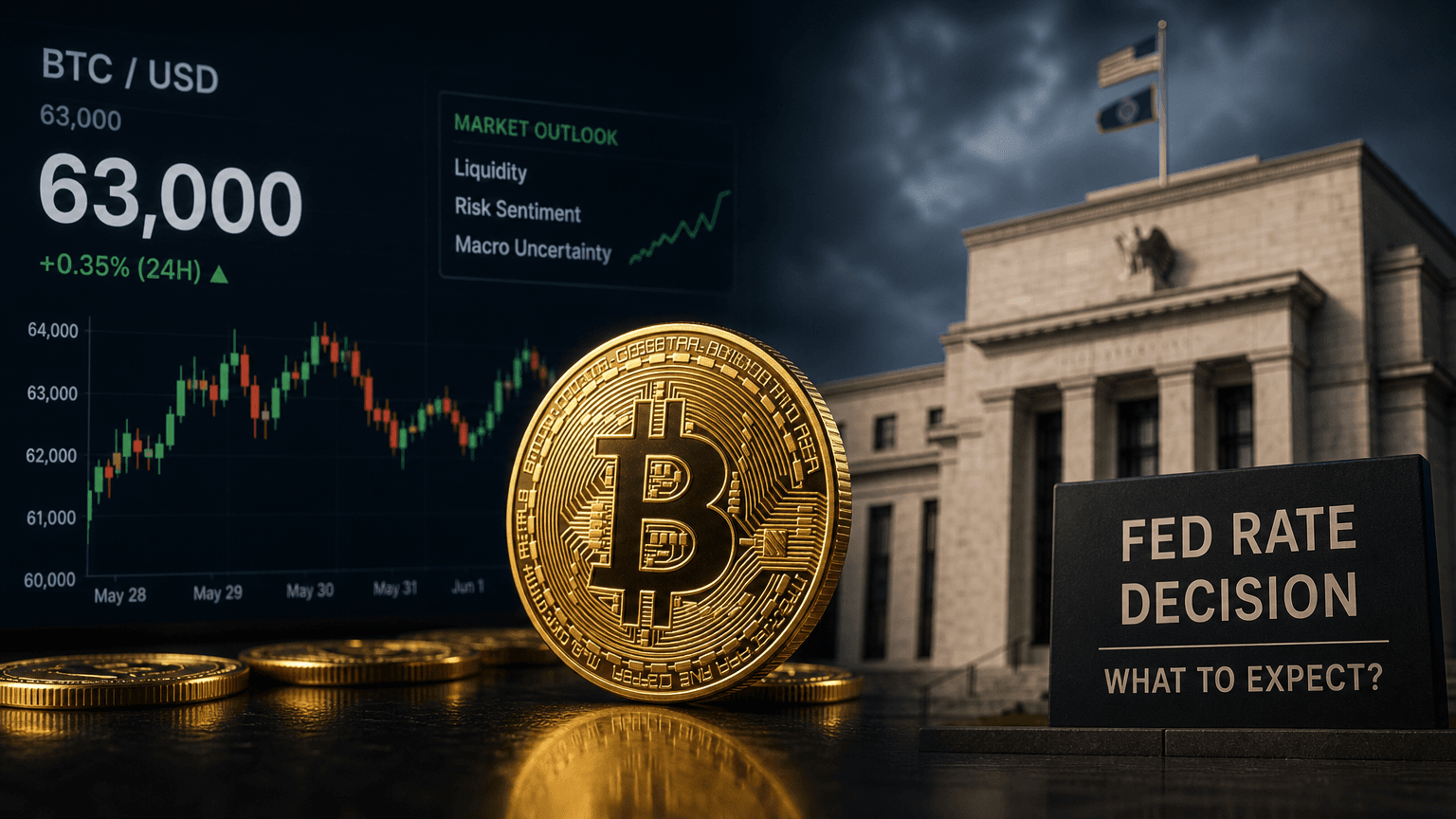 bitcoin-hovers-near-63k-ahead-of-fed-rate-decision-as-investors-assess-liquidity-outlook
